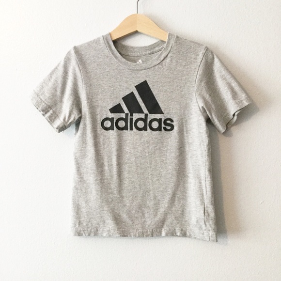 adidas Other - Adidas Gray And Black Logo Tee